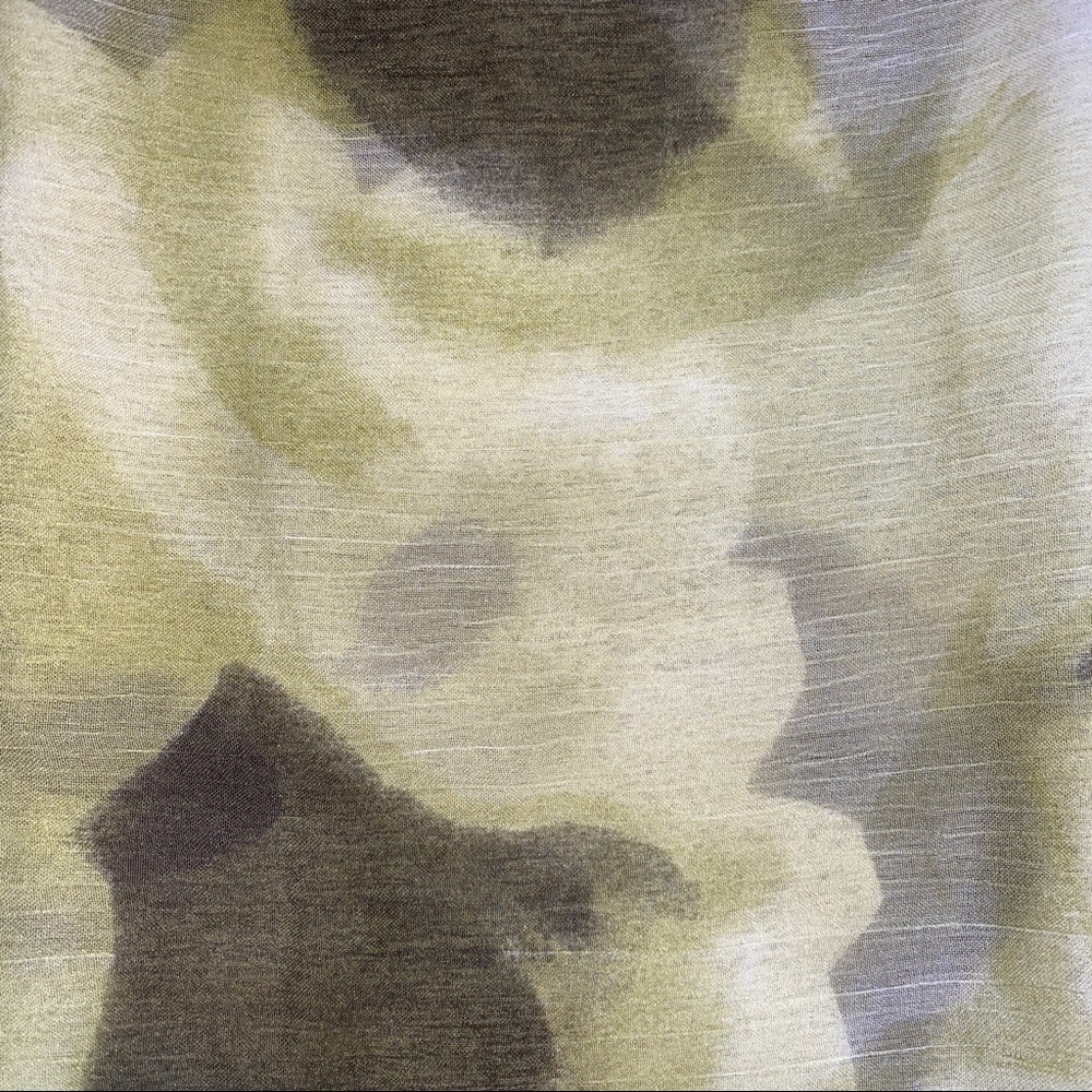 Green Mortada Scarf Ombré Shades 68 X 22 Inches Rectangle Wrap Hijab Lime Head - Picture 7 of 9